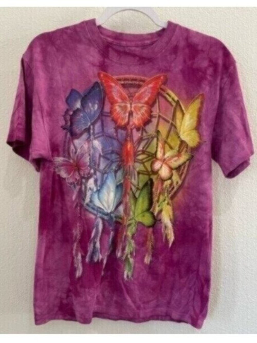 The Mountain Butterfly Tee 90’s Short Sleeve Vintage Country Dreamcatcher